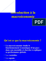 Introduction Macroeconomie