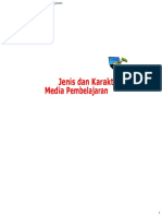 Jenis Dan Karakter Media Pembelajaran PDF