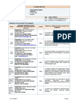 Structural Engineer CV