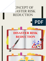 Concept of Disaster Risk Reduction