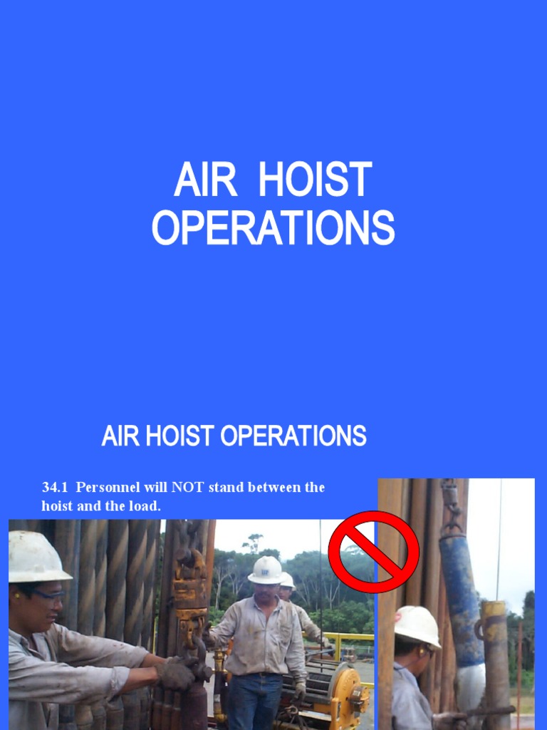Air Hoist Operation.ppt PDF