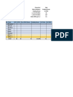 Character Calculation