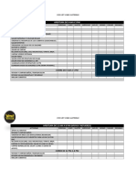 Lista de tareas diarias gastrobar