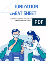 UF Immunization Cheat Sheet PDF