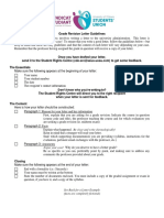 En Template Letter For Grade Revision PDF