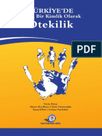 Turkiyede Ortak Bir Kimlik Olarak Otekil PDF