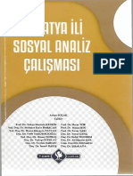 Malatya Ili Sosyal Analiz Calismasi PDF PDF