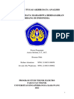 Laporan Tugas Akhir Data Analisis Raihan Akmalano - 058, Sevada Afta Wijaksana - 062 PDF