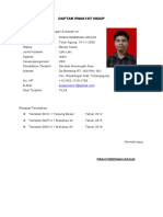 Daftar Riwayat Hidup