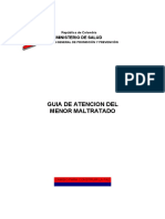 Guía atención menores maltratados Colombia