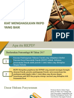 OPTIMALKAN KETERKAITAN RKPD DENGAN RPJMD