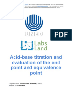 Acid Base Laboratory Students