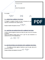 Fraction of Polynomial 2563