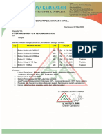 Penawaran Harga PT Bayang Bungo PDF