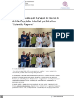 Nuovo Successo Per Il Team Del Professor Cappiello - Vivere Urbino - It, 2 Maggio 2023