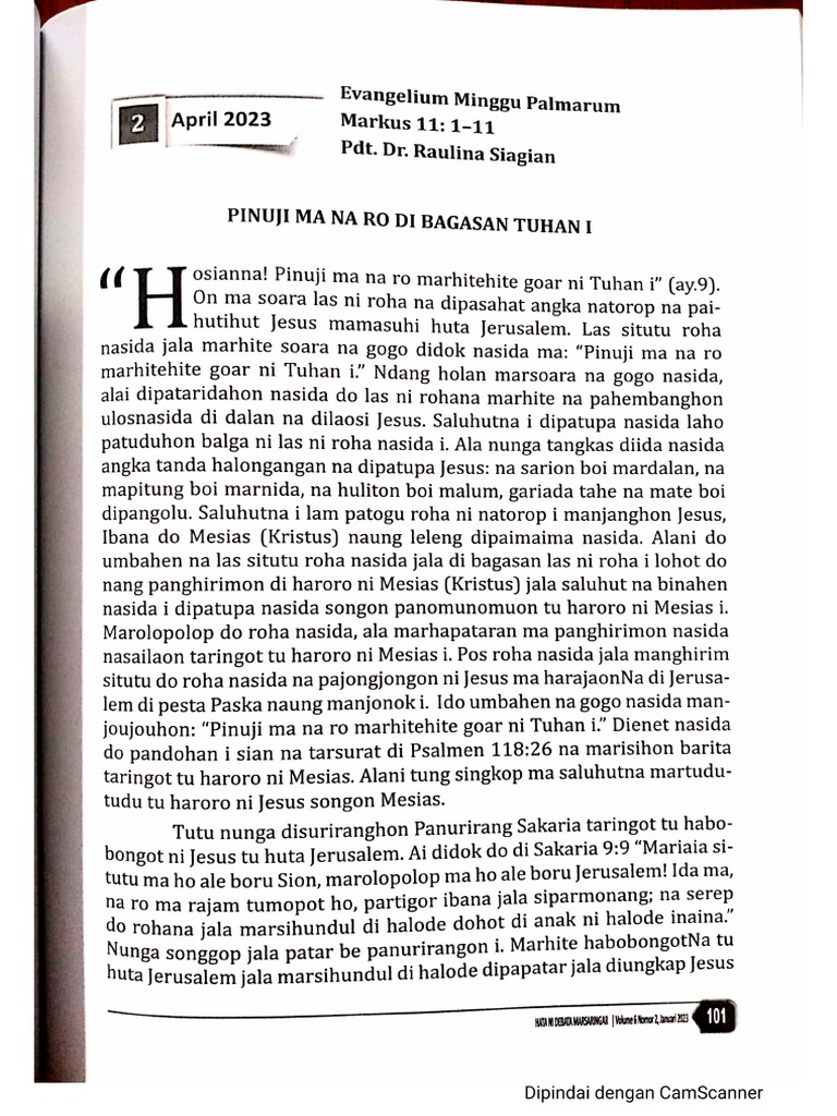 HDM Bulan April PDF | PDF