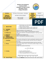 Finalize Lesson Plan