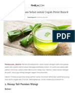 5 Resep Minuman Sehat Untuk Cegah Perut Buncit PDF