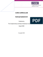 Naturopathy Core Curriculum PDF