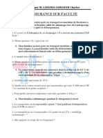 TD Et Correction Assurance Sur Faculte PDF