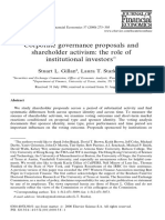 2000 - Gillan - Corporate Governance Proposals