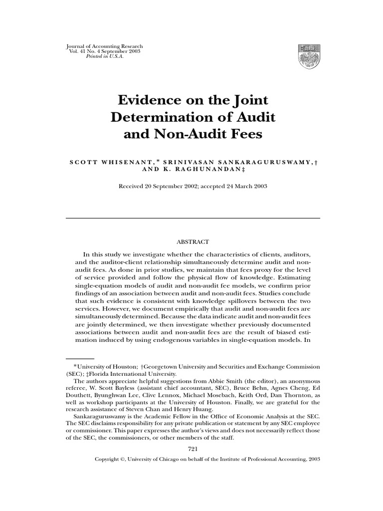 2003-whisenant-evidence-on-the-joint-determination-of-audit-and-non