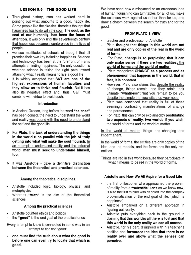 Lesson 5 & 6 | PDF | Philosophy