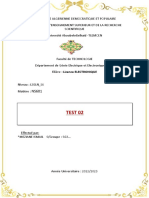 Test NS 601 PDF