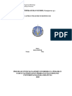 Contoh Laporan Ikhtiologi PDF