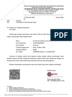 Permohonan Terkonfirmasi Cekal Emmanuel Valentinus Domen PDF