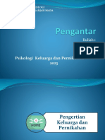 Pengantar-Psi - Keluarga Dan Pernikahan 2023 PDF