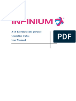 ATS Electric Multi-purpose Operation Table