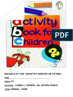 Cuadernillo 2nd Grade Print PDF