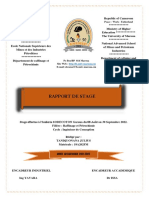 Rapport de Stage TANDJI ONANA JULIUS 2022