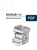 Manual Bizhub 160f