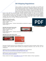 vr7000 Shipping Regulations PDF