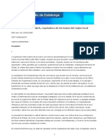 Llei 7-1985 Reguladora de Las Bases Del Règim Local PDF