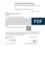 Pemberitahuan Korwil. Munas Kamada Farmasi 23 PDF