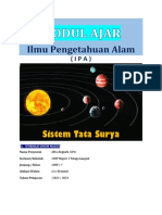 Modul Ajar IPA Kls 7 Genap-Bumi Dan Tata Surya PDF