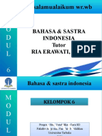 Bahasa Dan Sastra Indonesia