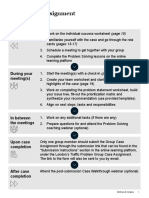 Group Case Assignment Materials - Template Documents