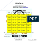 Programación de Vuelo: Airboliviamflight Ltda