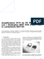 Amplificator Philips Cu Tranzistoare Darlington PDF