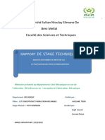 RAPPORT DE STAGE (Enregistré Automatiquement) PDF