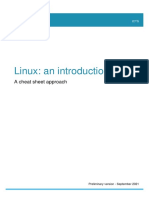 Linux Introduction Binder PDF