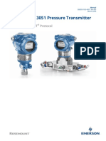 Reference Manual Rosemount 3051 Pressure Transmitter Hart R Protocol en 89452 PDF
