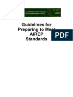 Guidelines for Preparing to Meet AIREP Standards