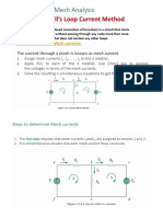 Maxwell's Loop Current Method