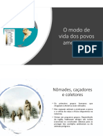 O Modo de Vida Dos Povos Amerandios PDF