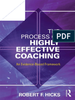Robert F. Hicks - The Process of Highly Effective Coaching - An Evidence-Based Framework (2017, Routledge) PDF